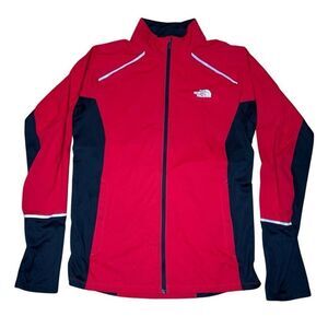 The North Face Flash Dry Full Zip Red Jacket Men’s Small